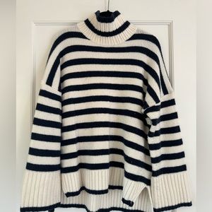 Abercrombie and Fitch Striped Turtleneck sweater
